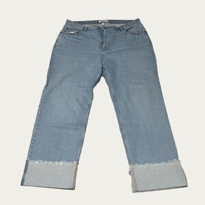 Abercrombie & Fitch Light Blue Boyfriend Jeans